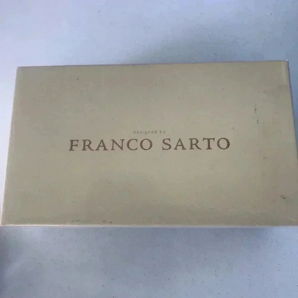 NIB!Franco Sarto - Floral heel pattern- Open Toe Dressey Shoes Size 9 M - Picture 8 of 8